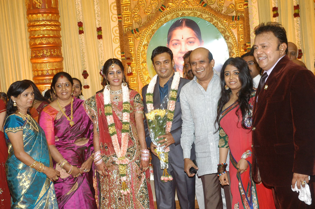 Actor Radharavi son wedding reception stills | Picture 40909